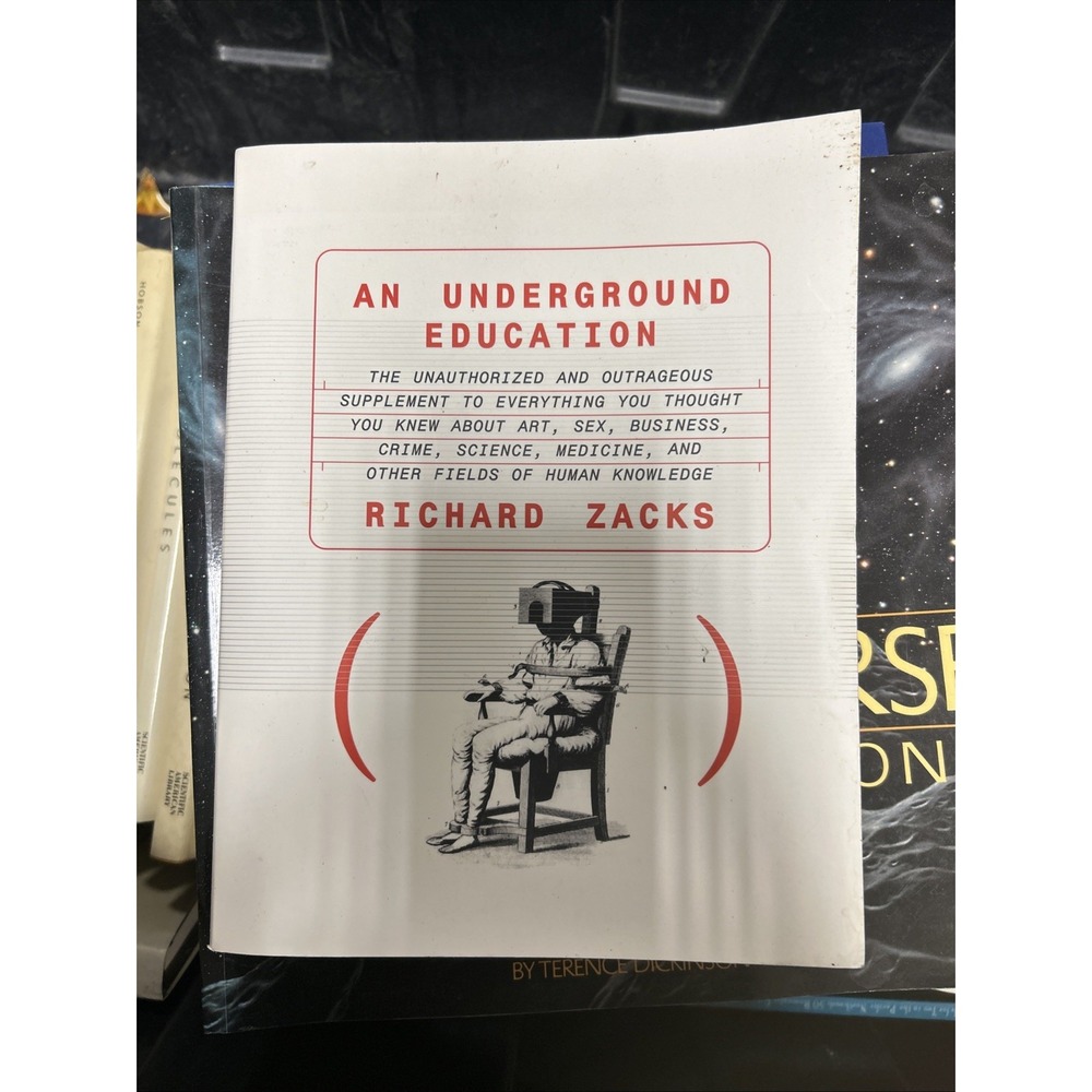 An Underground Education by Richard Zacks Book The Fast Free Shipping